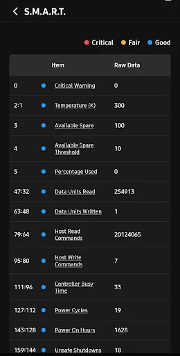 Samsung Magician screenshot 2