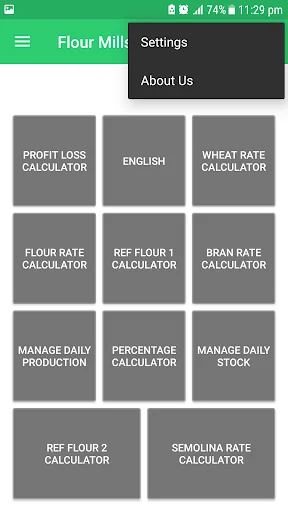 Flour Mills Calculator