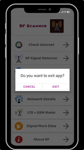 RF Signal Detector - RF Wifi screenshot 3