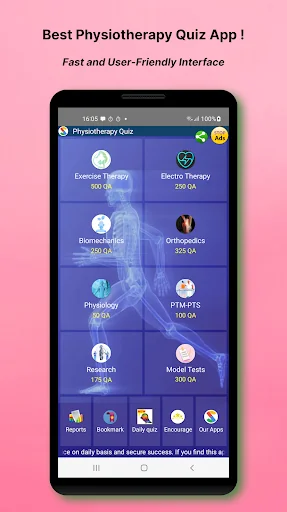 Physiotherapy Quiz screenshot 1