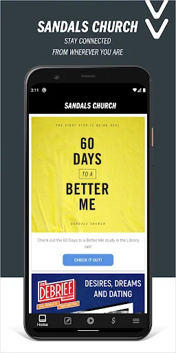 Sandals Church screenshot 1