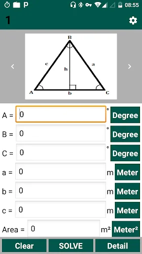Triangle Calculator and Solver