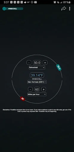 Windchill / Heat Index Pro