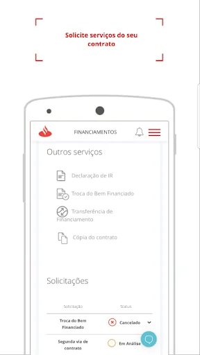 Santander Financiamentos screenshot 4