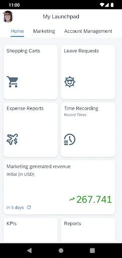 SAP Business ByDesign Mobile screenshot 1
