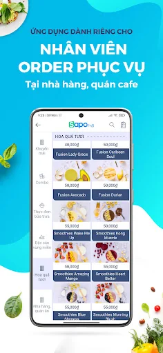 Sapo - Phục vụ