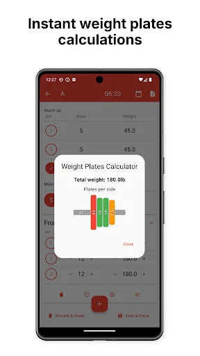5x5 Workout Logger screenshot 2