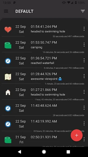 TimeStamper: Log Your Time screenshot 1