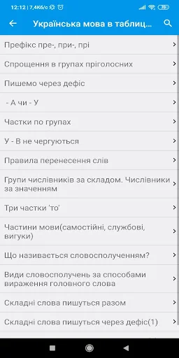 Складу ЗНО screenshot 3