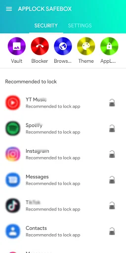 SafeBox App Lock - Hide Apps screenshot 1
