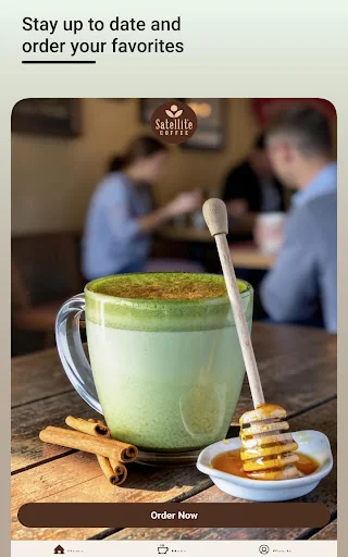 Satellite Coffee Ordering app