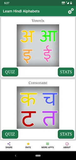 Learn Hindi Alphabets