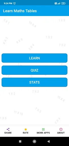 Learn Maths Tables
