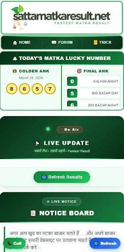 SATTA MATKA RESULT