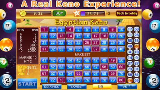 Lucky Keno- Casino Bonus Games