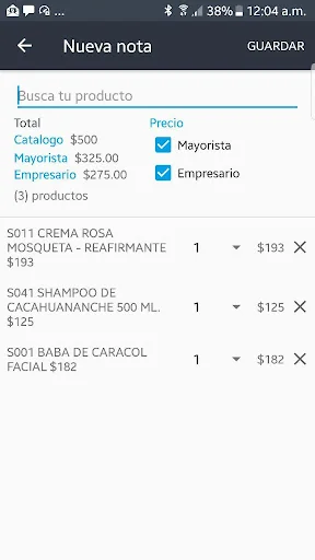 Notas de Sheló screenshot 2