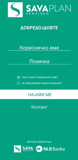 SAVA Penzisko Plan