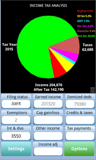 TaxMode: Income Tax Calculator screenshot 2