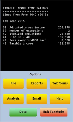 TaxMode: Income Tax Calculator screenshot 4
