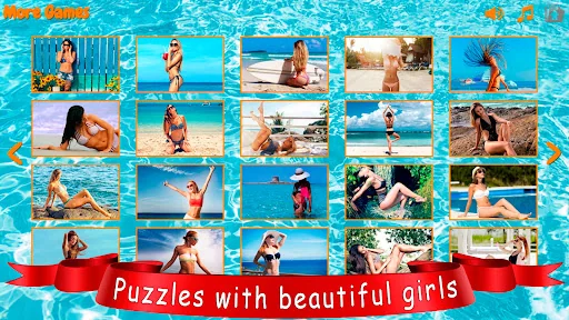 Bikini puzzles for adults