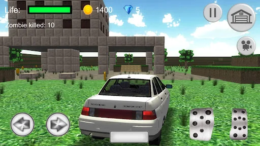 Block Car Simulator City Racer