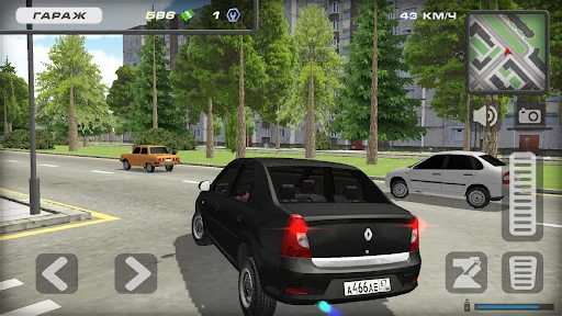 Renault Logan Car Simulator