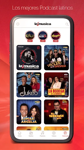 La Musica: Radio & Podcasts screenshot 4