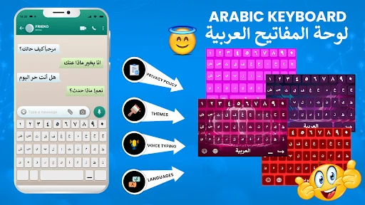 Arabic Keyboard Font Typing