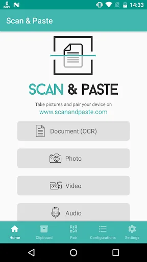 Scan & Paste