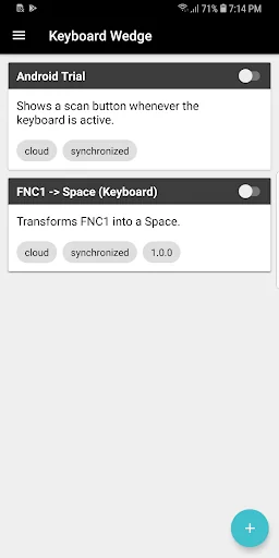 Scandit Keyboard Wedge