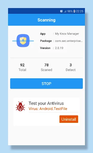 1 Antivirus: one Click to Scan screenshot 2