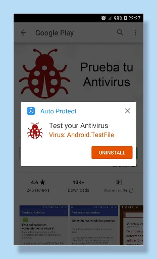 1 Antivirus: one Click to Scan screenshot 4