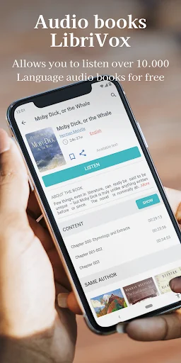LibriVox: Audio bookshelf screenshot 2