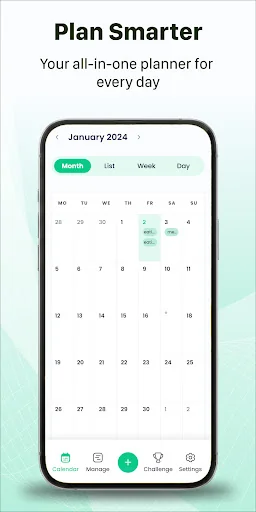 Calendar Planner - Schedule
