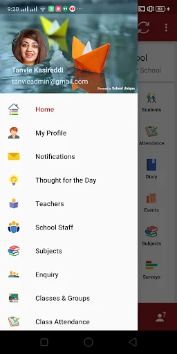 School Unique School App