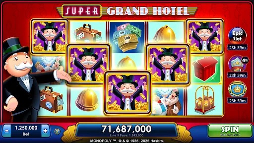 MONOPOLY Slots - Casino Games screenshot 4