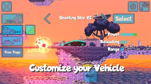 Pixel Boost League - 2D Rocket screenshot 2