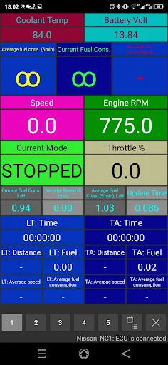 EconTool ELM OBD2 (Ex Nissan) screenshot 2