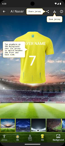 Football Jersey Maker screenshot 3
