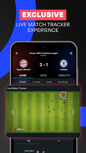 365Scores: Live Scores & News screenshot 1