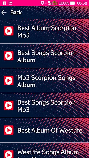 Scorpions Songs Album screenshot 4
