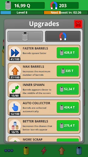 Scrap Collector Idle Game screenshot 2
