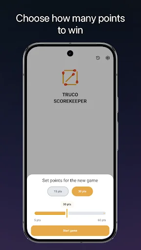 Truco Scorekeeper screenshot 2