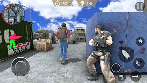 Modern Gun Strike: War Ops screenshot 2
