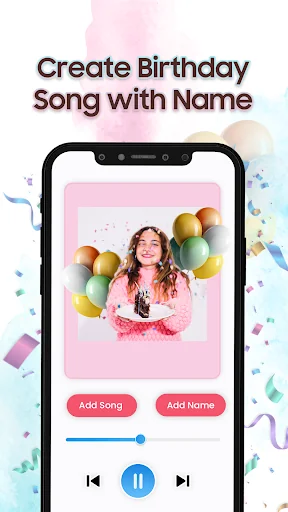 Happy Birthday Song with Name screenshot 2