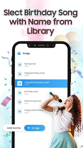Happy Birthday Song with Name screenshot 3