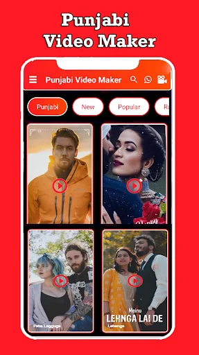 Punjabi Lyrical Video Maker