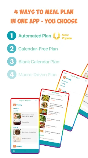 Real Plans - Meal Planner