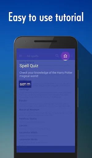 Spellify - HP Spells, Fan Quiz screenshot 1