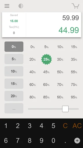 Shopping Percent Calculator